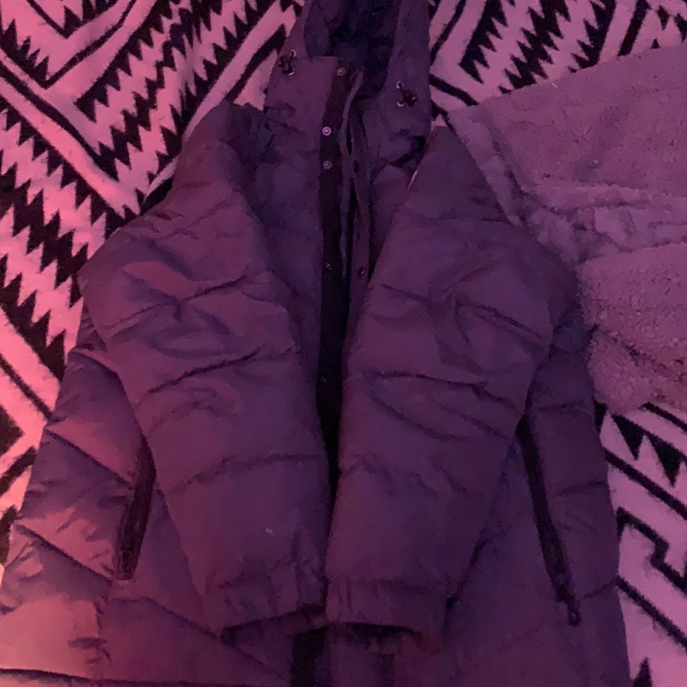 Grey winter coat